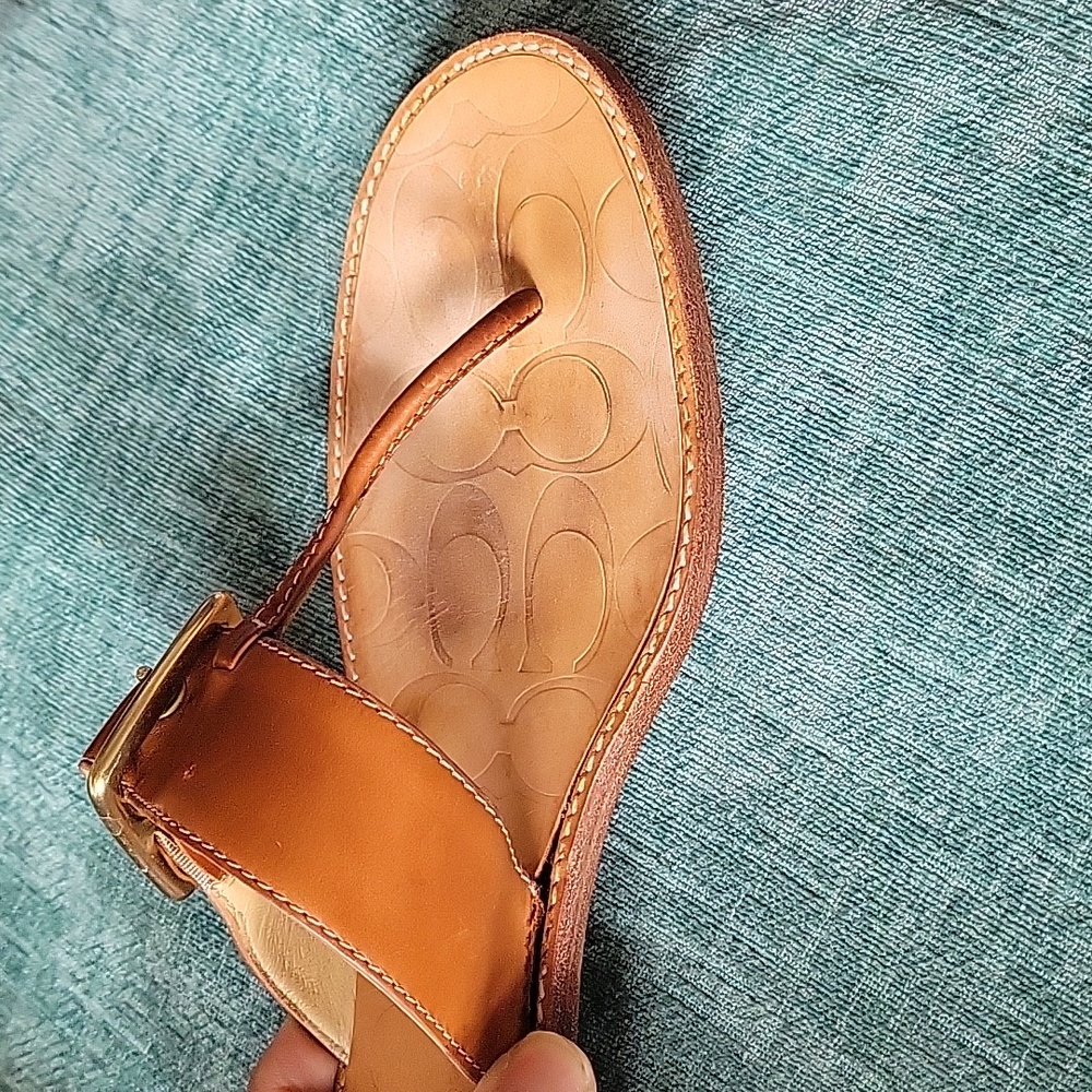 Coach Riley sandals size 7 - Picture 2 of 4
